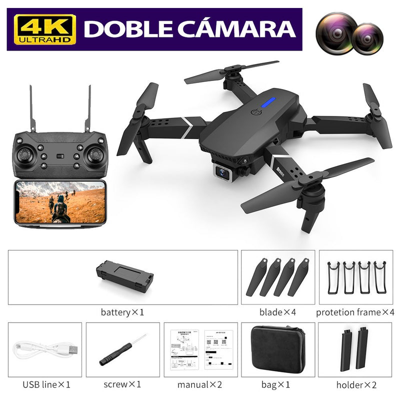 FlyDrone™ - Dron con cámara Full HD 4K (PROMOCIÓN SOLO HOY) NEW - Exito Tienda